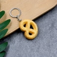 thumbnail image 3 of Food Shaped Keychain Cookie Toy Model Keyring Cute Pendant Gift, 3 of 8