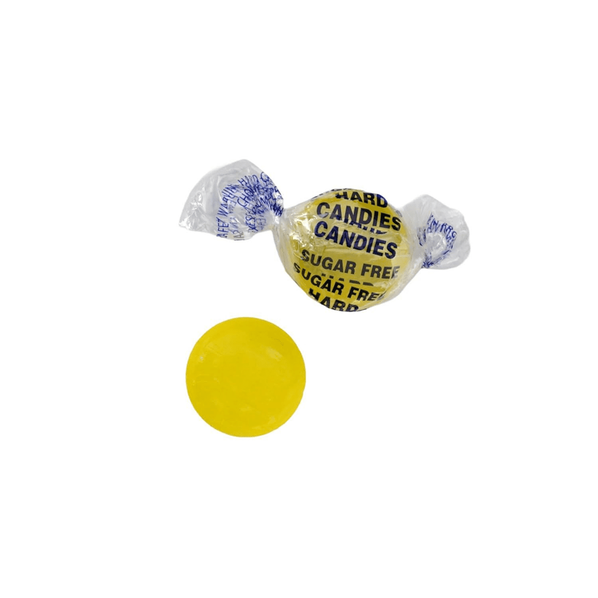 Sugar Free Lemon Hard Candy Drops | Individually Wrapped Lemon Flavored Candy | 6 Pounds (96 oz)