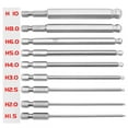 thumbnail image 5 of Ball End Hex Screwdriver Bit Metric Hex Bit 100Mm Long Driver Bit H5, 5 of 7