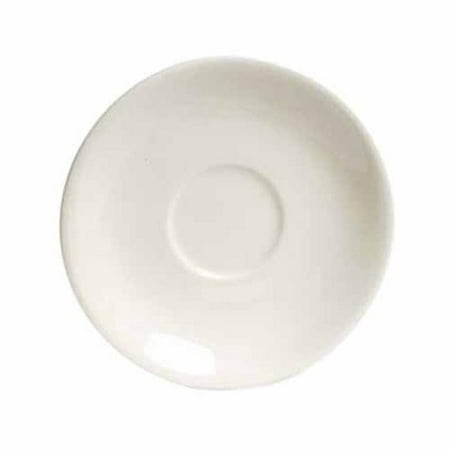 

Tuxton China TRE-022 Reno 8.38 in. Wide Rim Plate - White Porcelain - 3 Dozen
