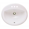 thumbnail image 1 of Polaris O2018-B Bisque Évier de Salle de Bain Surmontant, 1 of 5