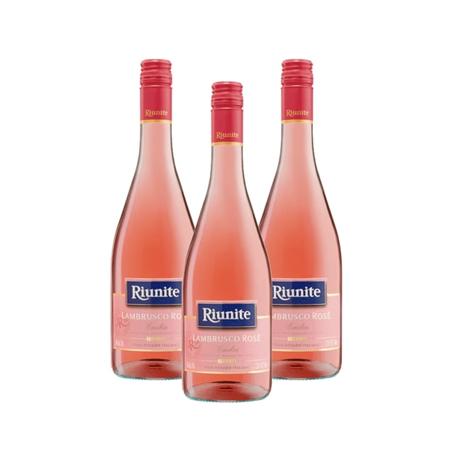 Pack De 3 Vino Rosado Riunite Lambrusco Rose 750Ml