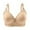 Beige, variant on Bras for Older Women New Woman's Solid Color Comfortable Hollow out Perspective Bra Underwear No Underwire Women T-Shirt Bra Style B-38 Beige