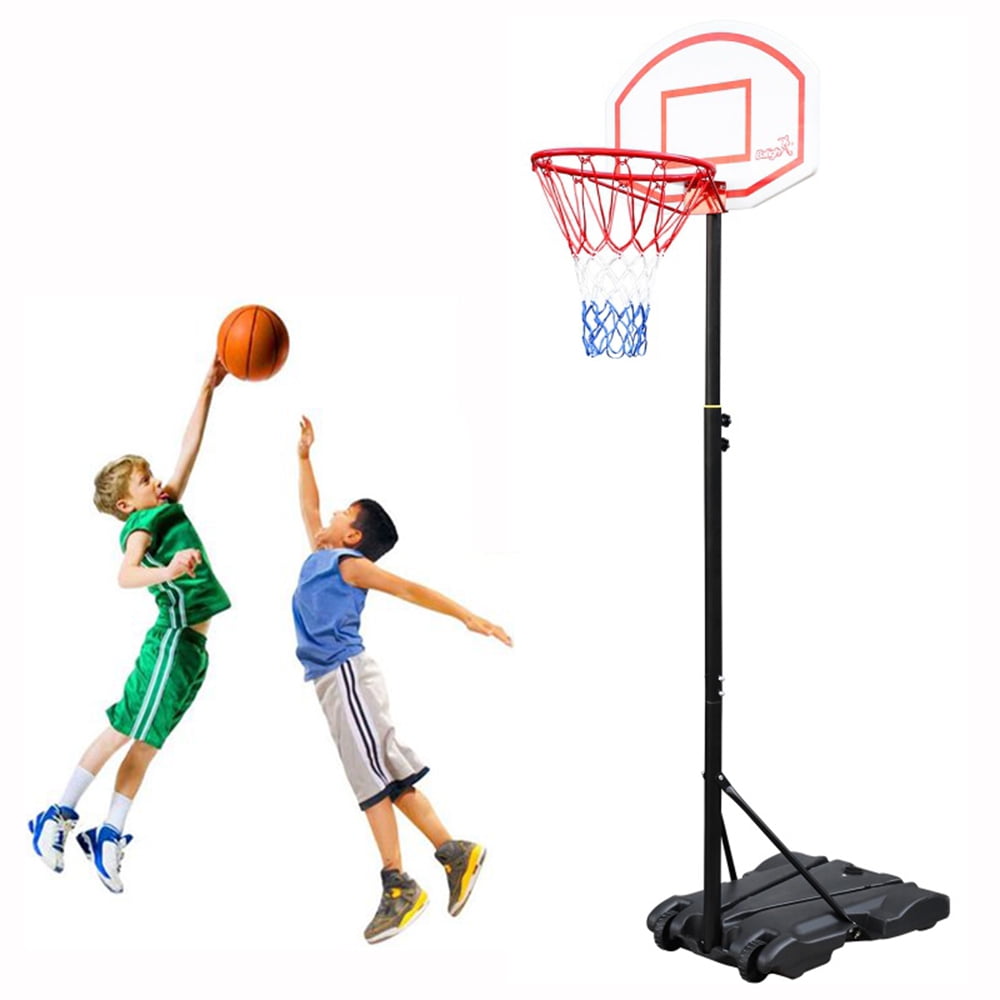 Details about   Basketball Hoop For Kids Goal Mini Outdoor Indoor Toddlers Adjustable Portable 