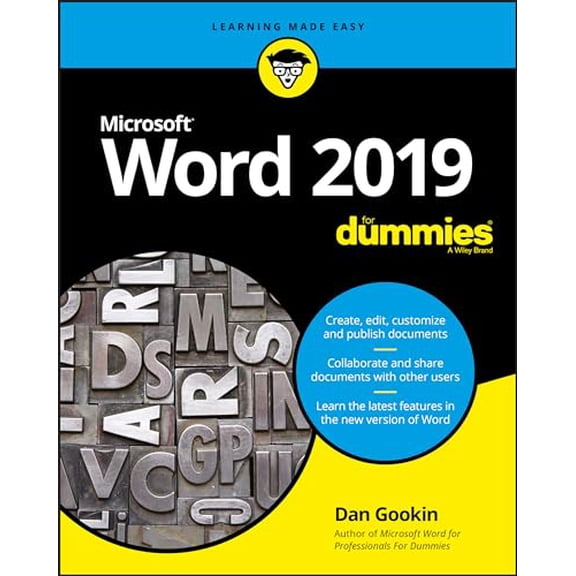 Pre-Owned Word 2019 for Dummies (Paperback) 1119514061 9781119514060