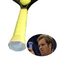 thumbnail image 2 of Tennis Racket Cover 360 Degree Shockproof Racket Power Cap Silicone Energy Sleeve Grip Accessories, 2 of 7