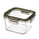 thumbnail image 5 of Advancent Contenedores de almacenamiento para juego de alimentos, caja sellada transparente cuadrada, tanque de almacenamiento de granos de cocina, tarro 460ml 2piezas Advancent CBP176860, 5 of 6