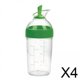 thumbnail image 1 of Coctelera para para ensaladas,Coctelera para para ensaladas de fácil agarre,fácil de verter,Contenedor para para ensaladas Botella agitadora emulsionante,contenedor, 1 of 9