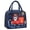 Red Fire Engine, variant on NIETEIN Lunch Bag Box Insulated Cooler Portable Reusable (Flying Saucer)