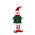 thumbnail image 4 of Colgante de muñeco de de Navidad, colgante de campana, adornos decorativos colgantes para árbol de Navidad, decoración navideña para recuerdos de verde, 4 of 10