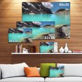 thumbnail image 3 of Crystal Clear Mountain Lake - Landscape Canvas Art Print, 3 of 4