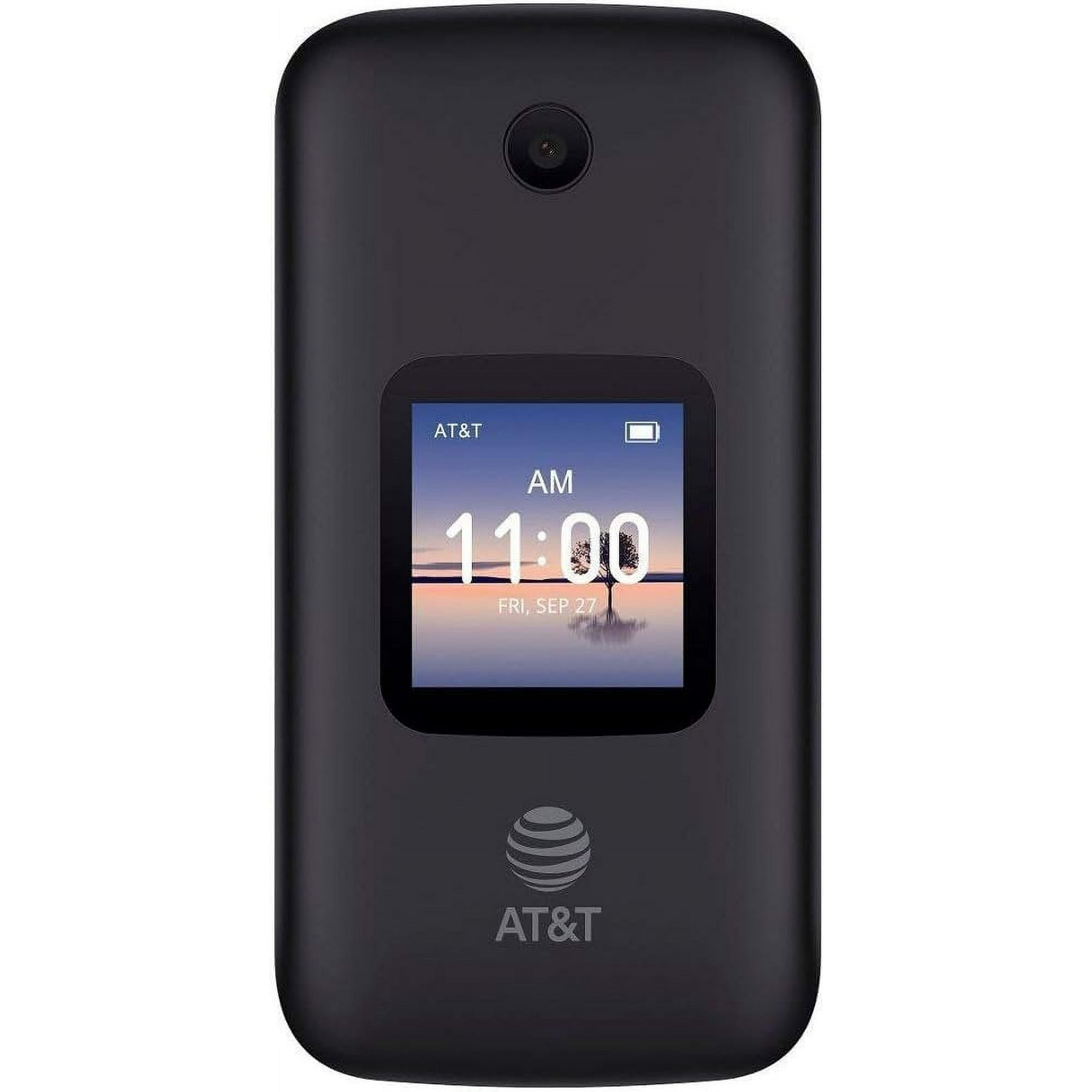 Pre-Owned AT&T Alcatel SMARTFLIP 4052R 4G LTE Flip Phone with WiFi, Bluetooth & 4GB