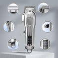 thumbnail image 3 of Tondeuse Cheveux Hommes Professionnel, Tondeuse Cheveux Professionnelle, Tondeuse Cheveux Homme Sans Fil (12 piezas/recargable/usb/ajustable/cran, 3 of 3