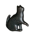 thumbnail image 2 of de armario con gato de puerta de armario de Zulema Perillas de puerta de animales de época, 2 of 8