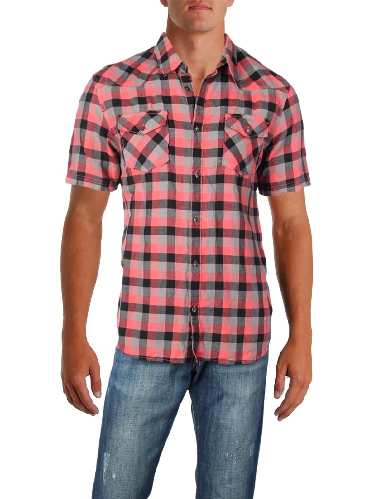 guess button down shirt