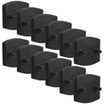 thumbnail image 1 of unbranded 20Ud Soportes Plásticos Para Listones Repuestos Accesorios Muebles Color Negro, 1 of 6