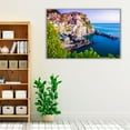 thumbnail image 3 of A Landscape of Manarona, Cinque Terre, Italy - Wrapped Canvas Print Wall Art | 48" W x 32" H, 3 of 4