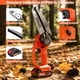 thumbnail image 2 of NEXPOW Motosierra Portátil de 16CM, Cortadora de Mini Motosierra Eléctrica Inalámbrica de Una Sola Mano con Batería de 24 Volts con 2 Baterías y 2 Cadenas, Nueva, 2 of 8