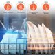 thumbnail image 4 of Lavaplatos de encimera lkoewqzamx con tanque de agua de 8 litros, 3 programas, 4 of 8