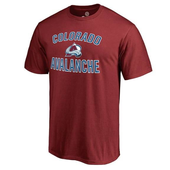 Men's Maroon Colorado Avalanche Victory Arch T-Shirt