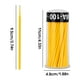 thumbnail image 5 of Aplicadores de hisopos de algodón de micro cepillo desechables Eyebrow Eyeliner Mascara Látención extensión de la extensión de lápiz labial Labios Varilletas maquillaje amarillo 100 PCS Speravity CE001469-02, 5 of 7