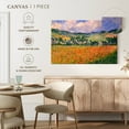 thumbnail image 5 of Elephant Stock Poppy Field In A Hollow Near Giverny Wall Art - Horizontal Canvas Wall Art - Living Room Wall Decor - Nature Canvas - Orange And Blue Decor By Claude Monet - 30" x 20", 5 of 8