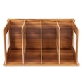 thumbnail image 2 of Sturdy Desktop Bookshelf, Multi-slots Elegant Bookshelf,  For, 2 of 8