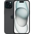 thumbnail image 1 of Apple iPhone 15 128GB Black LTE Cellular Rogers/Fido MTMH3VC/A - R, 1 of 1
