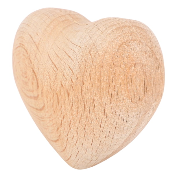 Decoración De Corazón De Madera, Corazón Tallado De Madera Decorativo Elegante Para El Hogar