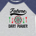 thumbnail image 4 of Inktastic Future Dart Player Game Boys or Girls Baby Bodysuit, 4 of 5