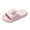 Pink, variant on EKVAHL Shower Shoes for Women Men Fashion Quick Dry Shoes Sandals Non-Slip Outdoor Bath Slippers Solid Color Massage Shower Shoes Pink
