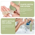 thumbnail image 7 of 4 pcs Plastic Shampoo Bottles Empty Shampoo Dispenser Bottle Lotion Bottle with Flip Lids, 7 of 7