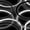 Black White Gray, variant on Erosebridal Abstract Circular Ring Pattern Zipper Twin Comforter Sets with Fitted Sheet and 2 Pillowcases,Gradient Curve Print Zipper Bedding Set,Black White Gray,Black Reversible