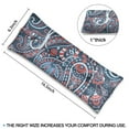 thumbnail image 4 of Mandala Inspired Paisley Heart Surgery Recovery Pillow - Lightweight Travel-Friendly Car Seatbelt Cushion for Patients, 4 of 7