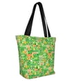 thumbnail image 3 of Kdxio St Patrick's Day6 Women Reusable Grocery Bags Foldable Ripstop,Reusable Shopping Bags for Shopping,Gym,Gift, 3 of 8