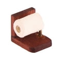 thumbnail image 3 of Rollo de papel en miniatura con modelo de soporte, modelo de papel higiénico, tejido de muebles de simulación de madera, para decoración de juego de Baoblaze Papel higiénico en miniatura, 3 of 8