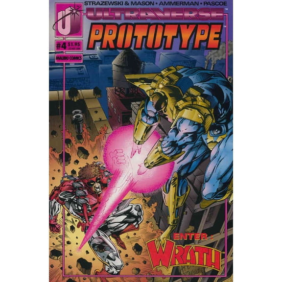 Prototype #4 VF ; Malibu Comic Book