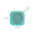 thumbnail image 3 of Nkmbld Waterproof Portable Bluetooth Speaker 49-Foot Bluetooth Range,Enhanced Support Insert Card Bluetooth Speaker for Travel, Hiking, Car, Gift, Birthday Gifts, Green, 3 of 9