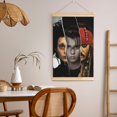 thumbnail image 5 of Johnny Depp Wooden Shaft Hanging Poster Home Decor Poster Wall Art Painting For Living Room Bedroom 20"X30", 5 of 7