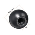 thumbnail image 2 of Unique Bargains 5Pcs Thermoset Ball Knob M5 Female Threaded Machine 16mm Diameter Black, 2 of 5