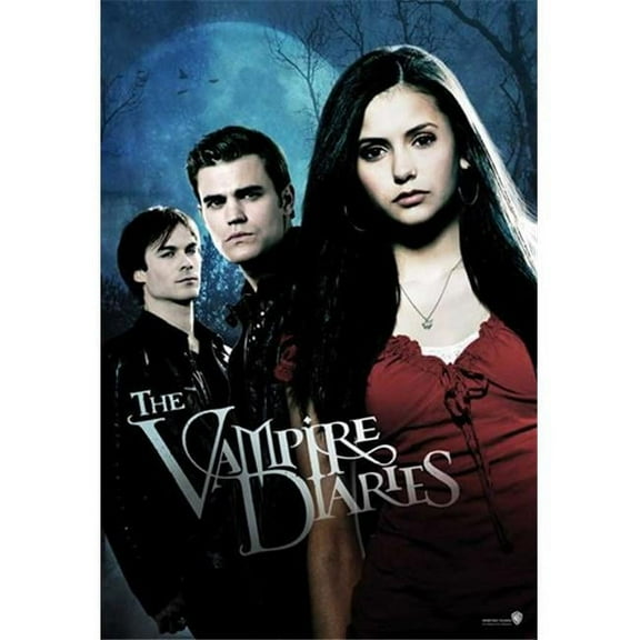 Pop Culture Graphics MOV520441 The Vampire Diaries - Style F Movie Poster, 11 x 17