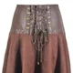 thumbnail image 2 of Vestido de cuero Medieval victoriano Steampunk para mujer, falda Sexy Vintage, ropa gótica, faldas de carnaval, vestido de fiesta, 2 of 5