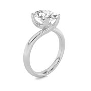 FireBorn Diamonds Fireborn Oval-Shaped Diamond Engagement Ring, Bypass Shank Design, 1 CTTW, 14K… — $1,012.50 (25% off)