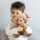 thumbnail image 5 of Fiudx Oso de Peluche Navideño de Rayas Verdes y Blancas con Gorro de Papá Noel, Tela Suave y Acogedora, Adorable Decoración, Regalo Navideño, Versátil para La Hora de Dormir y Fiestas, Tamaño 20 X 25, 5 of 6