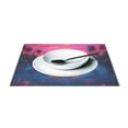 thumbnail image 3 of Flamingoes Coconut Trees Lake 12×18 inch Placemats Heat Resistant Washable Foldable Rectangular Placemats Set Decoration Indoor Outdoor for Kitchen Dining Table 1PC, 3 of 8