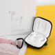 thumbnail image 5 of Funda protectora de silicona a prueba de polvo, funda de auricular completa para Oppo Enco W51, auriculares inalámbricos compatibles con Bluetooth, rosa Feliz Sencillez, 5 of 5