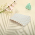 thumbnail image 3 of Bolsas de Maquillaje Rectangulares Planas Dots Convenientes 1 Pc para Viaje Pequeñas Blancas Amarillas de Poliéster, 3 of 5