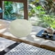 thumbnail image 3 of Cojín de suelo redondo Cojín de suelo Cojín de meditación decorativo Cojín de asiento para Blanco, 3 of 8