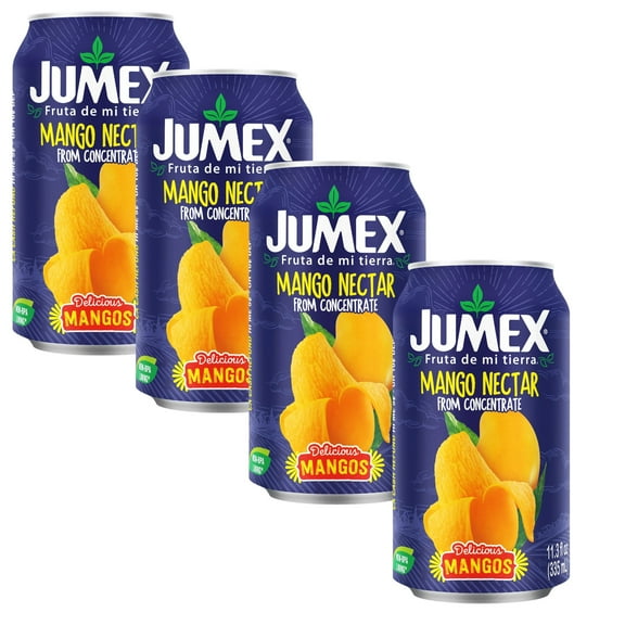 ( 4 Pack ) Jumex Mango Nectar From Concentrate 11.3 Fl. Oz. Can
