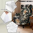 thumbnail image 5 of HELLHERO Flowers Pattern 2 Piece Wingback Chair Cover, Soft Non-slip Wingback Chair Slipcover Elastic Polyester Single-Seat Wingback Armchair Covers for Bedroom Living Room, 5 of 7